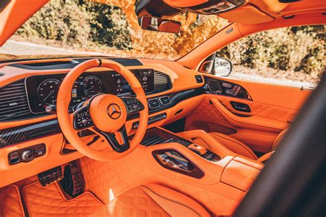 brabus orange interior price